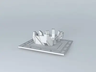 War monument 3D model