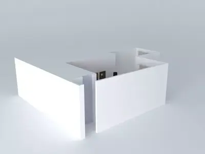 patricia2 house with door Free 3D model