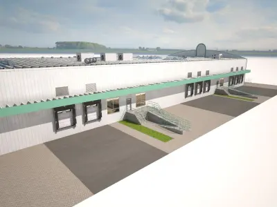 Magazine Building 3D model