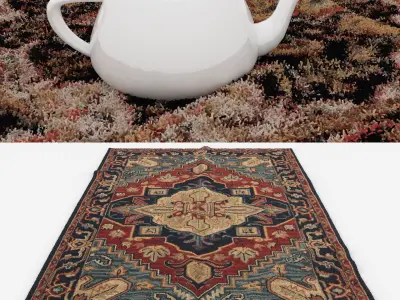 Rugs No 763 Low-poly 3D model