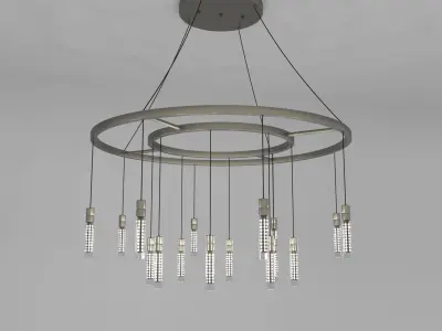 Modern Chandelier 3D model shop