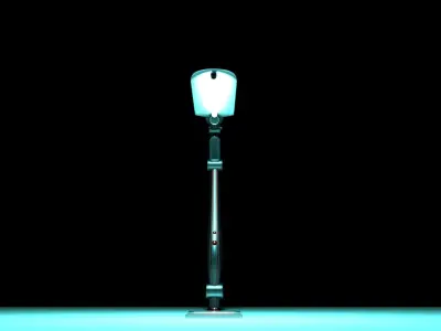 Desk lamp 3D model