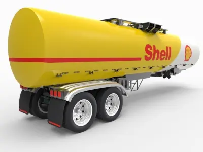 Industrial Collection concrete mixer 3D Model Pack