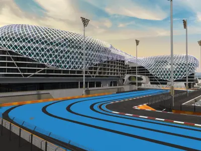  F1 Yas Marina Circuit 