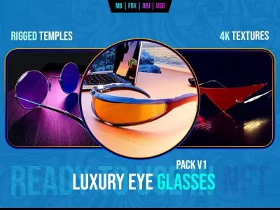 Luxury Eye Glasses Pack V1