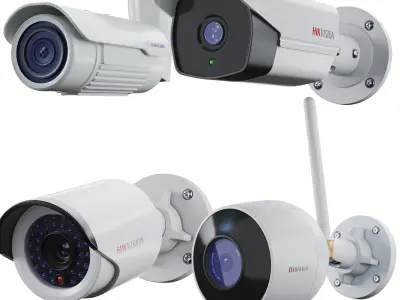 CCTV Pack 01 3D model