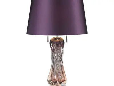 Aurigae Crystal Table Lamp - 3 Colour 3D model