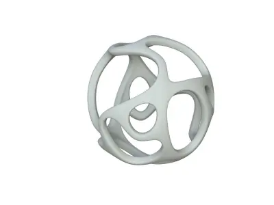 SciFi Cube Object No 34141 Low Poly Shape Texture