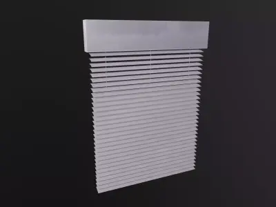Window blind 3D Model Low-poly 3D model