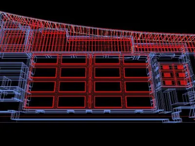 Marina Bay Sands Singapore Level 5 Ballroom 3d model 3D model