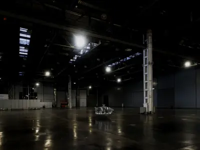 HDRI Exhibition Hall  3D model