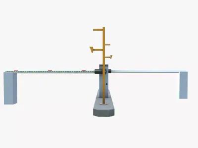 Security Booth 3D model