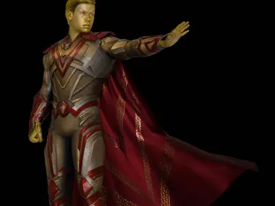 Adam Warlock from Guardians of the Galaxy Vol 3 3D model