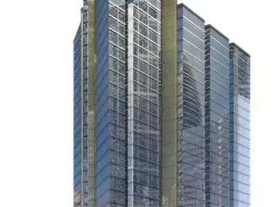Glass Skyscraper 3D model