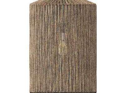 Lamp barrel thin rope n1 3D model