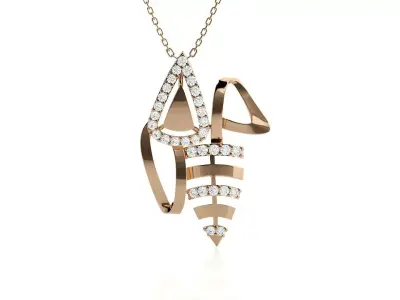 Light wt Pendant Earrings Set 3dm stl obj mtl gltf glb renders  3D print model