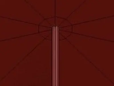 Markslojd markod pendant light - gold 3D model