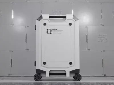 Sci-Fi Suitcase 3D model