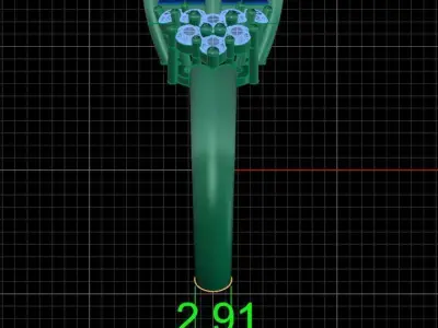 Jewelry ring 403 3D print model