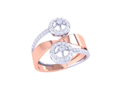 Women Ring MTL 3dm STL OBJ FBX Details 3D print model 19