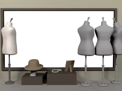 Clothing Store 3D model