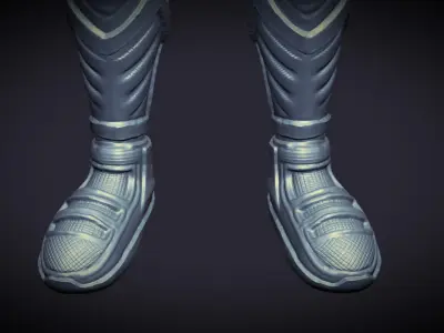 3D Character - Sci-Fi Soldier 3D model