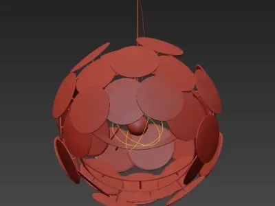 Lyustra Butaphone pendant 3D model