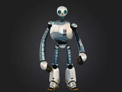 Roz  The Wild Robot Character High 3D Printable Model 3D model