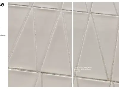 Right Triangle Tiles in Straight Set Texture buy