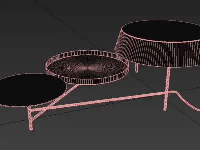 Table Lamp Arnaud by Arnaud Lapierre 3D model