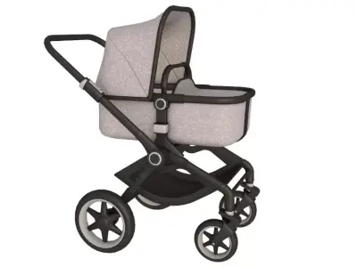 Baby Stroller 3D model