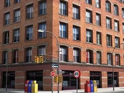 Low poly city block 26 Low-poly 3D model