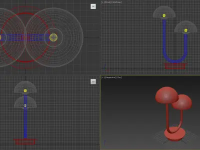 Luxcambra Champignon 3D model