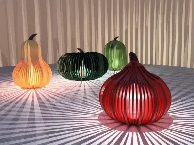 Pumpkin light Thinning Out 3D print model