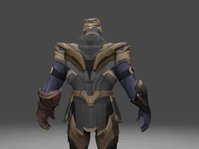 THANOS 3d model character 3D model