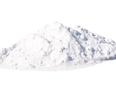 Snow wall Mountain  3D model