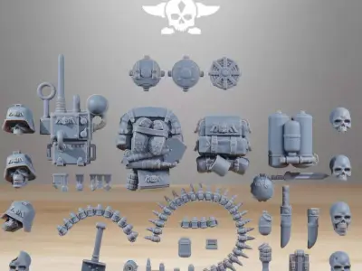 GrimGuard Miscellaneous 3D print model