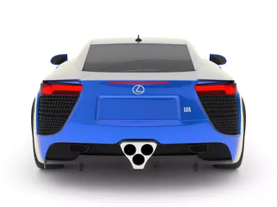 Lexus LFA 3D model