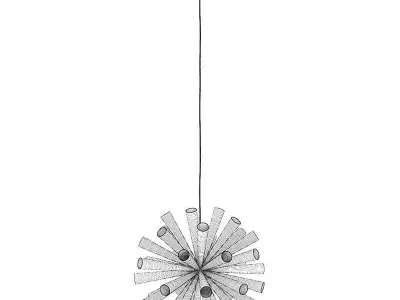 Ceiling Lamp 3D model 39