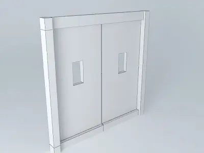 Resident Evil 4 Los Illuminados Door... Free 3D model