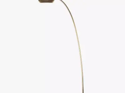Petite Arc Metal Floor Lamp 3D model