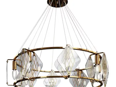 NOAIN chandelier Low-poly 3D model