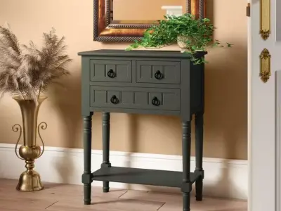 Foshee Buffet Sideboard Console Table - 5 color 3D model