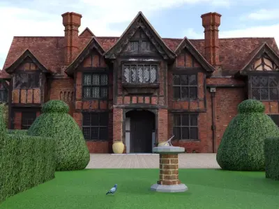 Dorney Court 3D model