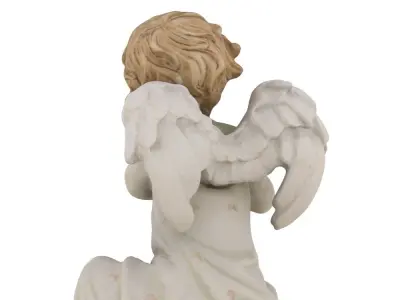 Angel christmas decoration 3D model