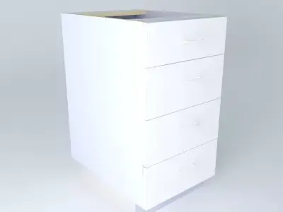 DB4D-2 box with light Free 3D model