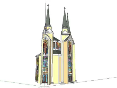 Architecture-Religion-God-Culture-Temple -0222 3D model