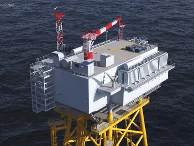  Wind Turbines and Substation Collection 