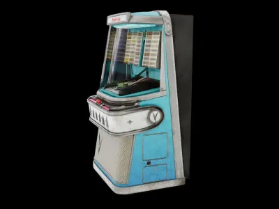 Juke Box 3D model