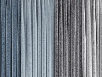curtain 463 3D model